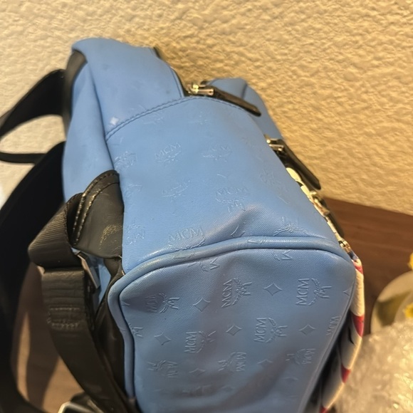 MCM Imprente Monogram Backpack with Detachable clutch - Picture 10 of 10